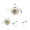 Pineapple Heart Plates and Pot For 4