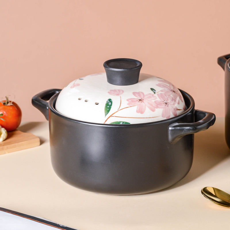 Sakura Black Stew Cooking Pot - Cooking Pot