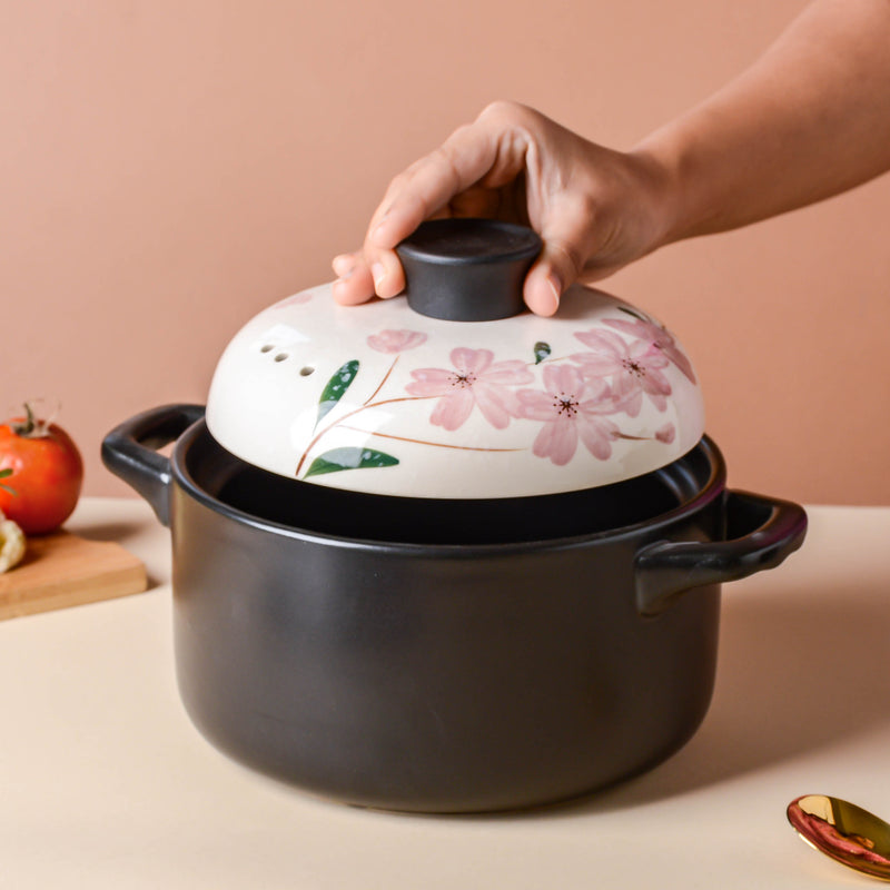 Sakura Black Stew Cooking Pot - Cooking Pot