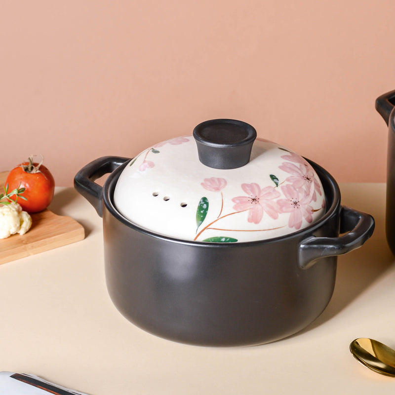 Sakura Black Stew Cooking Pot - Cooking Pot
