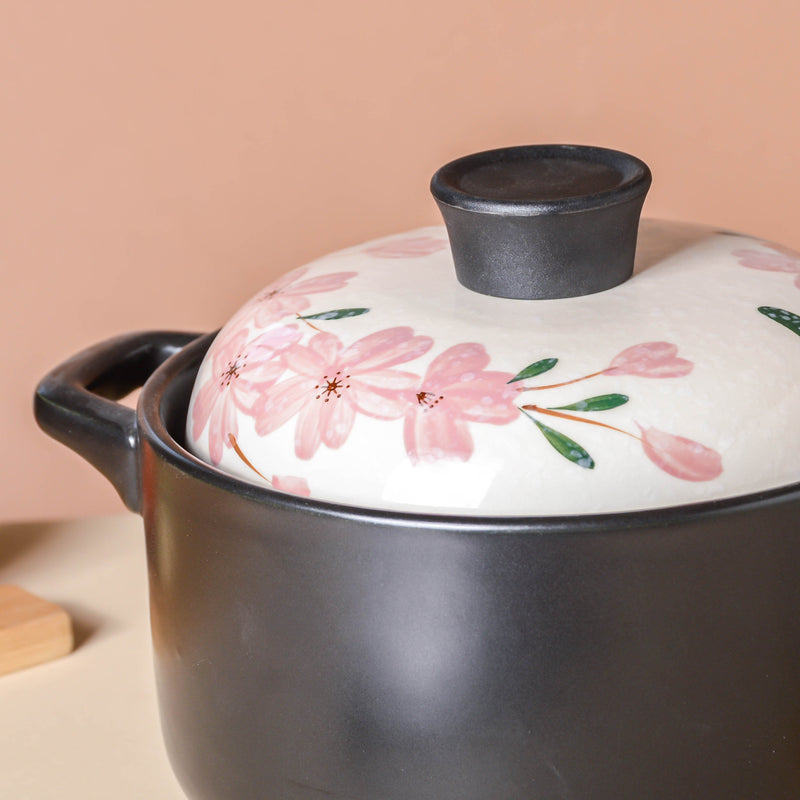 Sakura Black Stew Cooking Pot - Cooking Pot