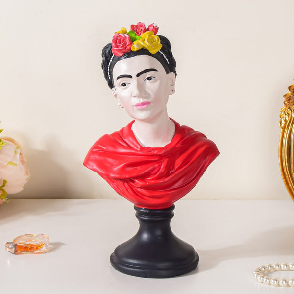 Frida Kahlo Showpiece 11 Inch - Showpiece | Home decor item | Room decoration item
