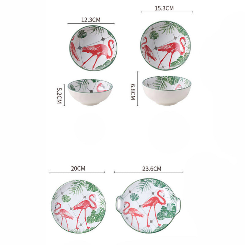 Flamingo Crockery Fiesta