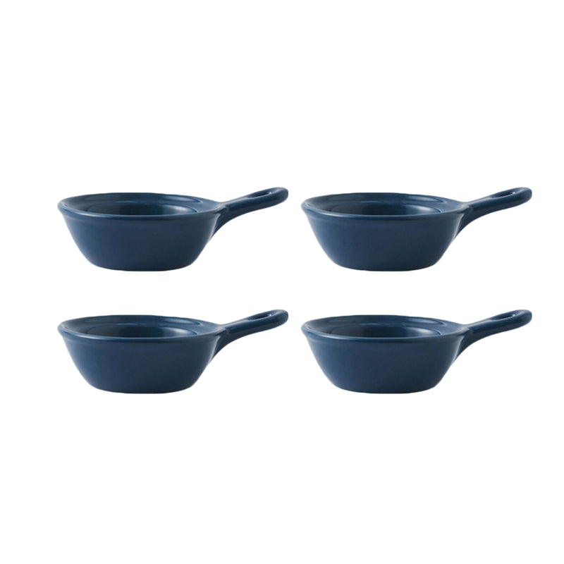 Dip Dish - Set of 4 - Bowl, ceramic bowl, dip bowls, chutney bowl, dip bowls ceramic | Bowls for dining table & home decor 