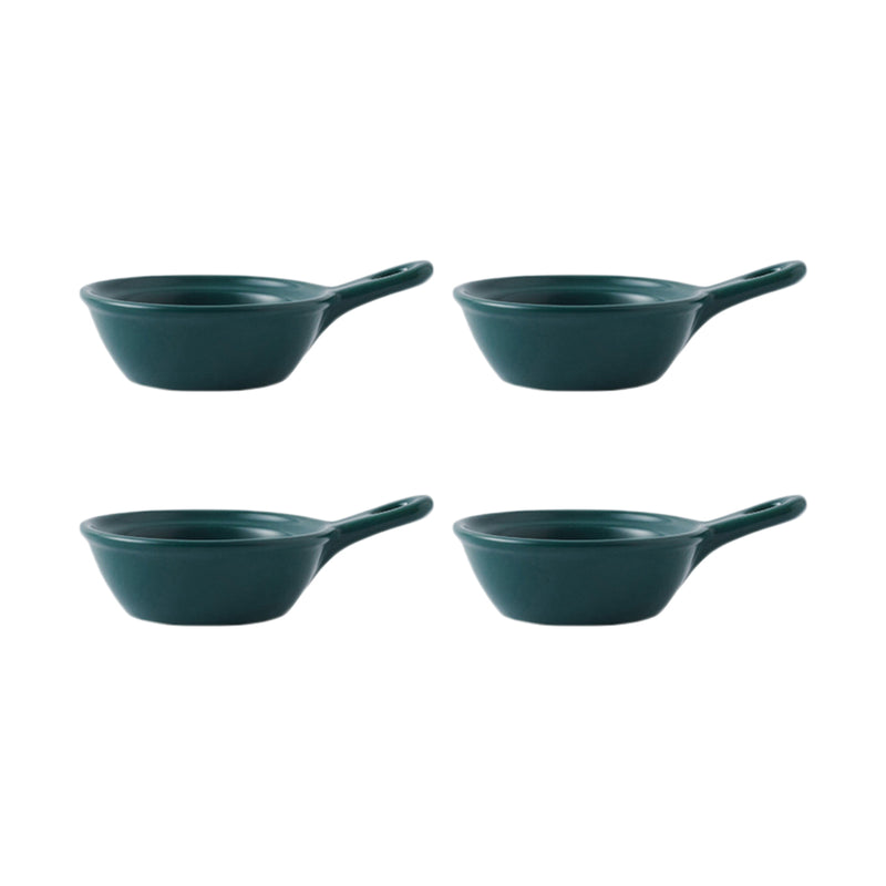 Dip Dish - Set of 4 - Bowl, ceramic bowl, dip bowls, chutney bowl, dip bowls ceramic | Bowls for dining table & home decor 