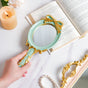 Venus Vanity Handheld Mirror Green - Vanity mirror: Buy mirror online | Mirror for dressing table and room decor