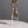 Glass Vase - Flower vase for home decor, office and gifting | Home decoration items