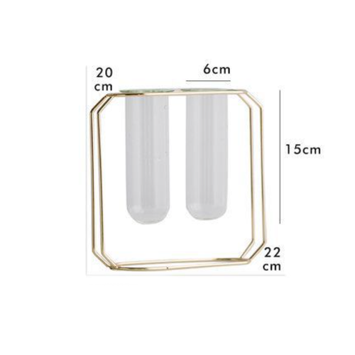 Tube Vase - Single - Flower vase for home decor, office and gifting | Home decoration items