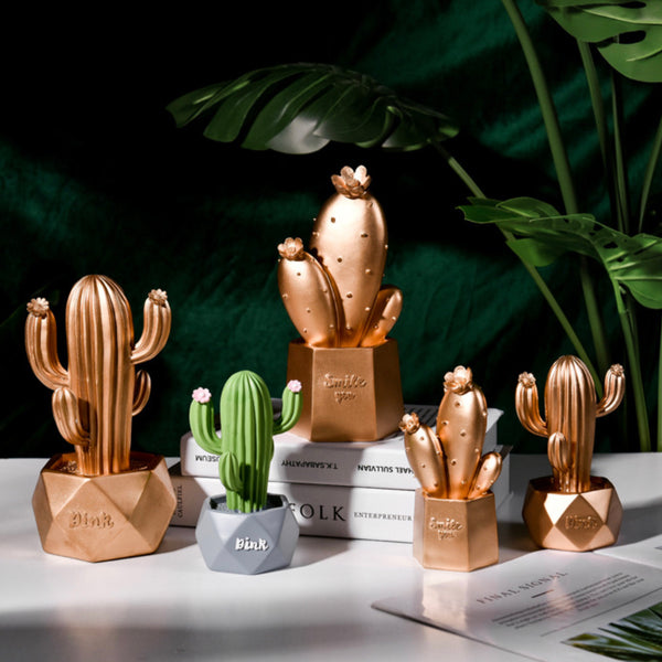 Cactus Sculpture Small - Showpiece | Home decor item | Room decoration item