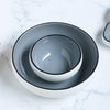 Grey Ceramic Bowl - Bowl, soup bowl, ceramic bowl, snack bowls, curry bowl, popcorn bowls | Bowls for dining table & home decor