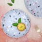 Grey Terrazzo Starter Plate - Serving plate, snack plate, dessert plate | Plates for dining & home decor