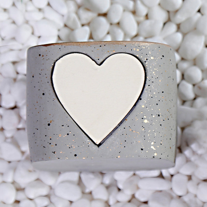 Heart Candle - Candle | Living room decor ideas