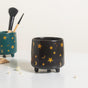 Stars and Moons Black Ceramic Planter Small - Indoor planters and flower pots | Home decor items