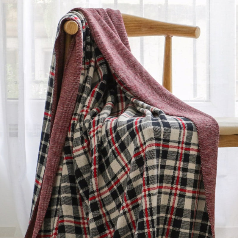 Knitted Throw Blanket