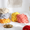 KNOTTED Pillow - yellow - Nestasia Home Decor
