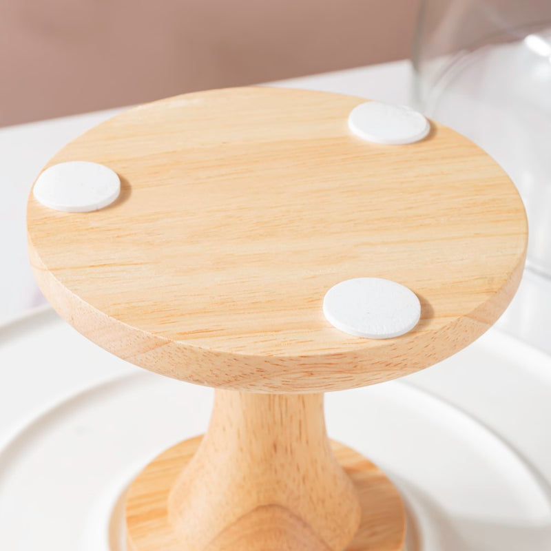 Cake Stand Pink 9.5 Inch