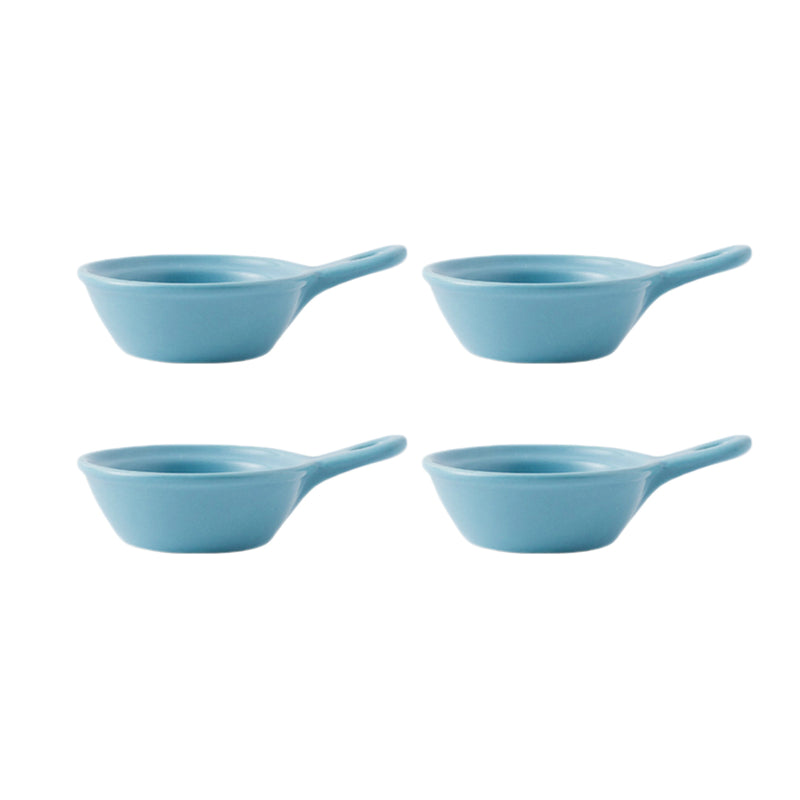 Dip Dish - Set of 4 - Bowl, ceramic bowl, dip bowls, chutney bowl, dip bowls ceramic | Bowls for dining table & home decor 