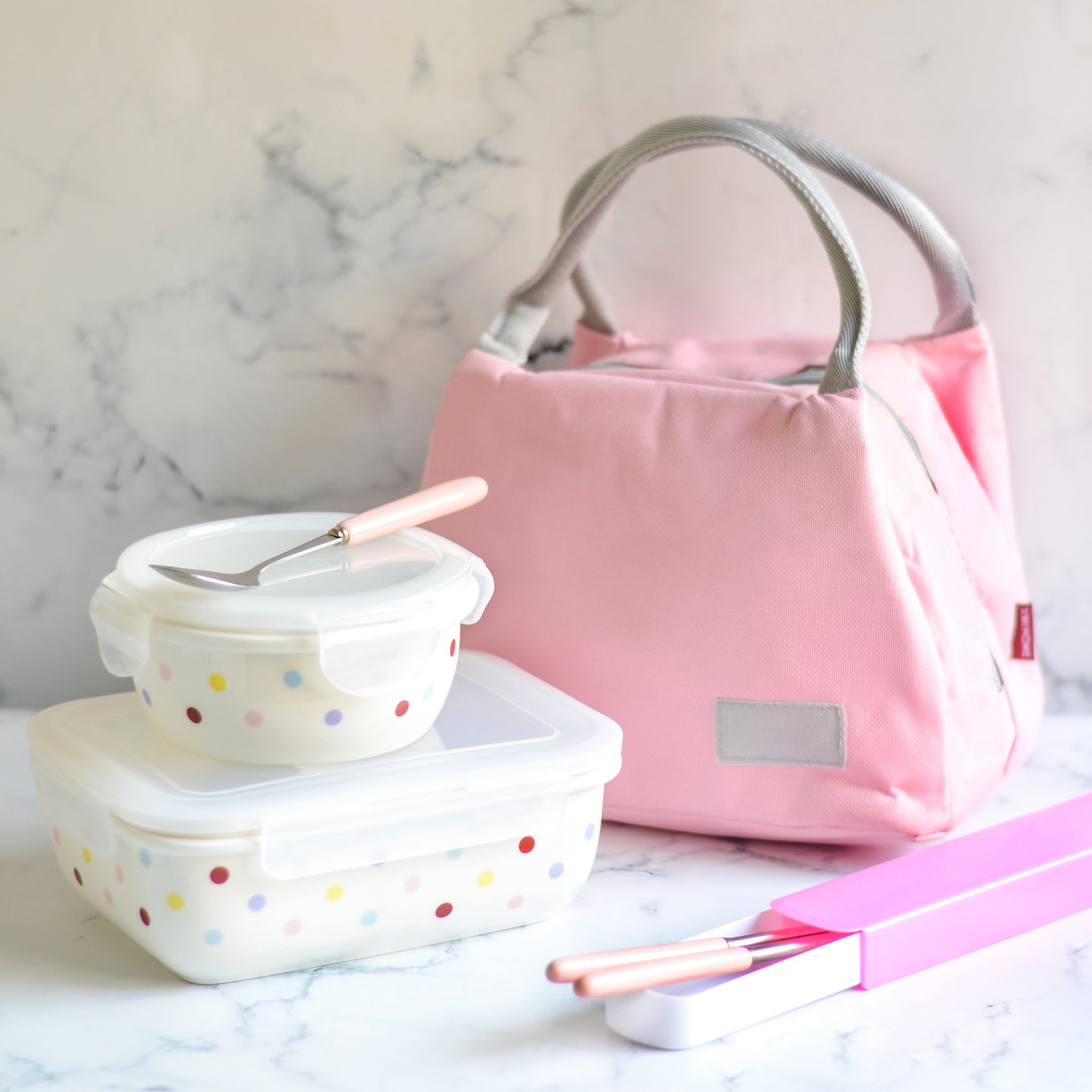 Lunch Bags - Buy Pink Lunch Bags Online For Lunch Box |Nestasia