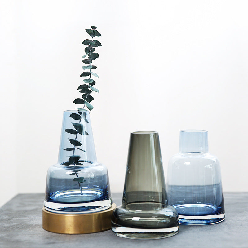 Narrow Flower Vase - Flower vase for home decor, office and gifting | Home decoration items
