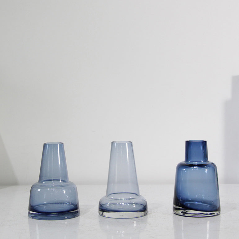 Bouquet Flower Vase - Glass flower vase for home decor, office and gifting | Room decoration items