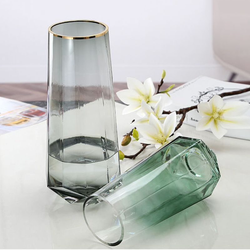Small Opaque Vase - Flower vase for home decor, office and gifting | Home decoration items