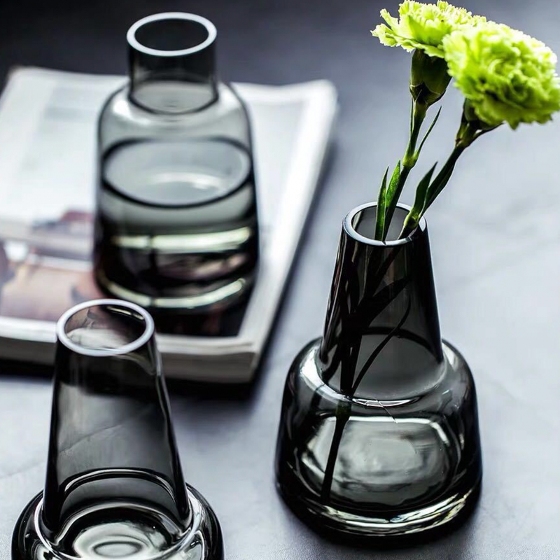 Narrow Flower Vase - Flower vase for home decor, office and gifting | Home decoration items