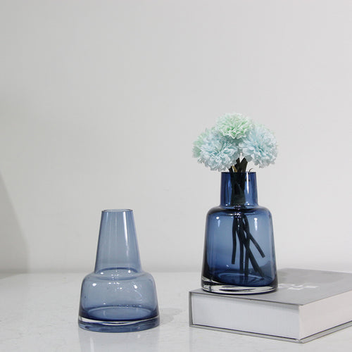 Contemporary Flower Vase - Glass flower vase for home decor, office and gifting | Home decoration items