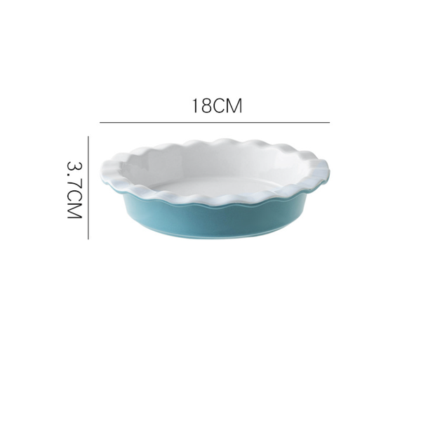 Ceramic Pie Dish - Baking Dish