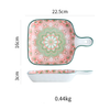 Mandala Baking Plate - Ceramic platter, serving platter, fruit platter | Plates for dining table & home decor