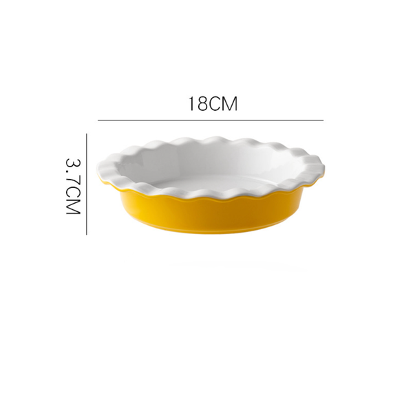 Ceramic Pie Dish - Baking Dish