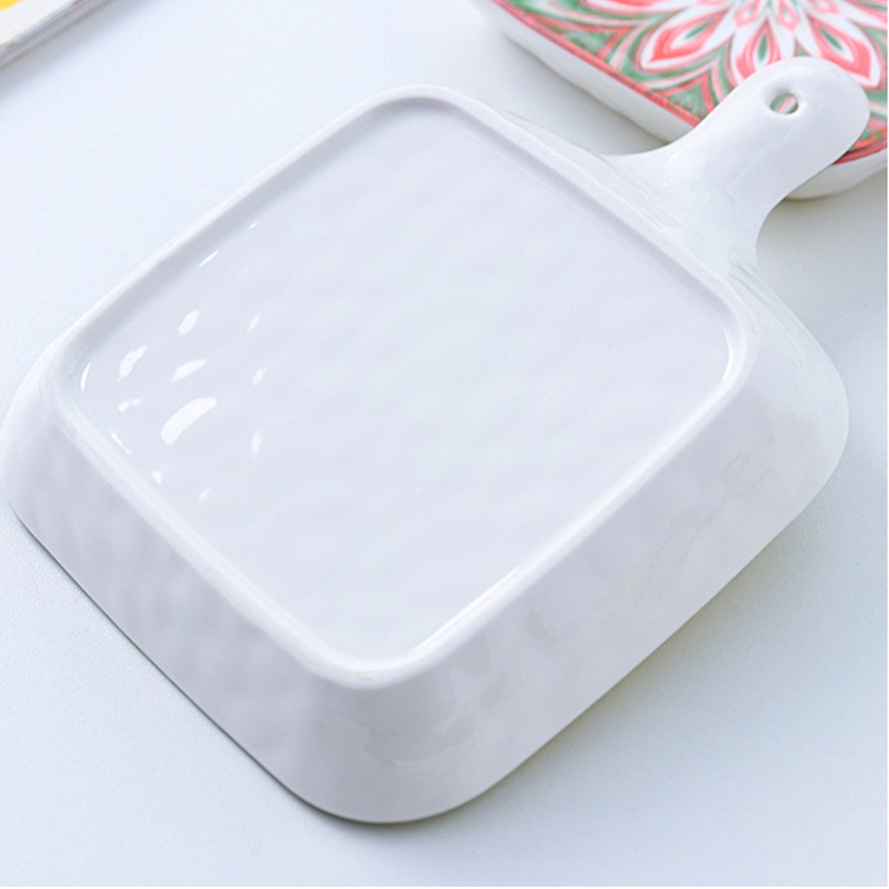 Mandala Baking Plate - Ceramic platter, serving platter, fruit platter | Plates for dining table & home decor