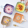 Mandala Baking Plate - Ceramic platter, serving platter, fruit platter | Plates for dining table & home decor