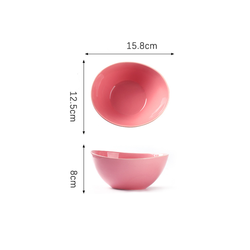 Ceramic Contemporary Bowl Small 400 ml - Bowl, soup bowl, ceramic bowl, snack bowls, curry bowl, popcorn bowls | Bowls for dining table & home decor