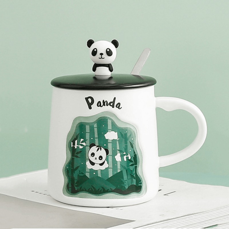 3D Panda Mug- Mug for coffee, tea mug, cappuccino mug | Cups and Mugs for Coffee Table & Home Decor