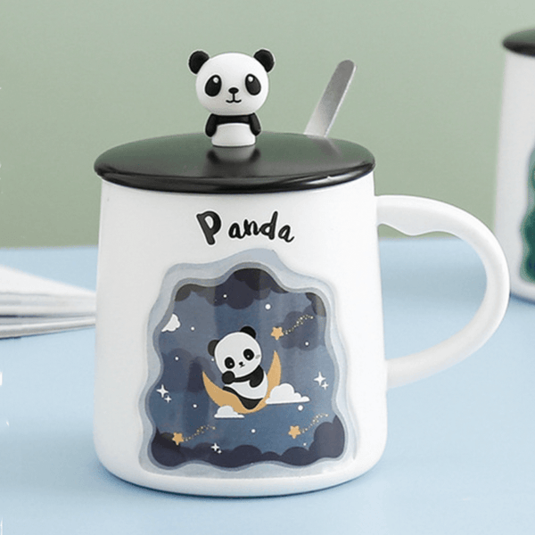 Mighty Ape - How cute is this 3D panda coffee mug? 🐼☕