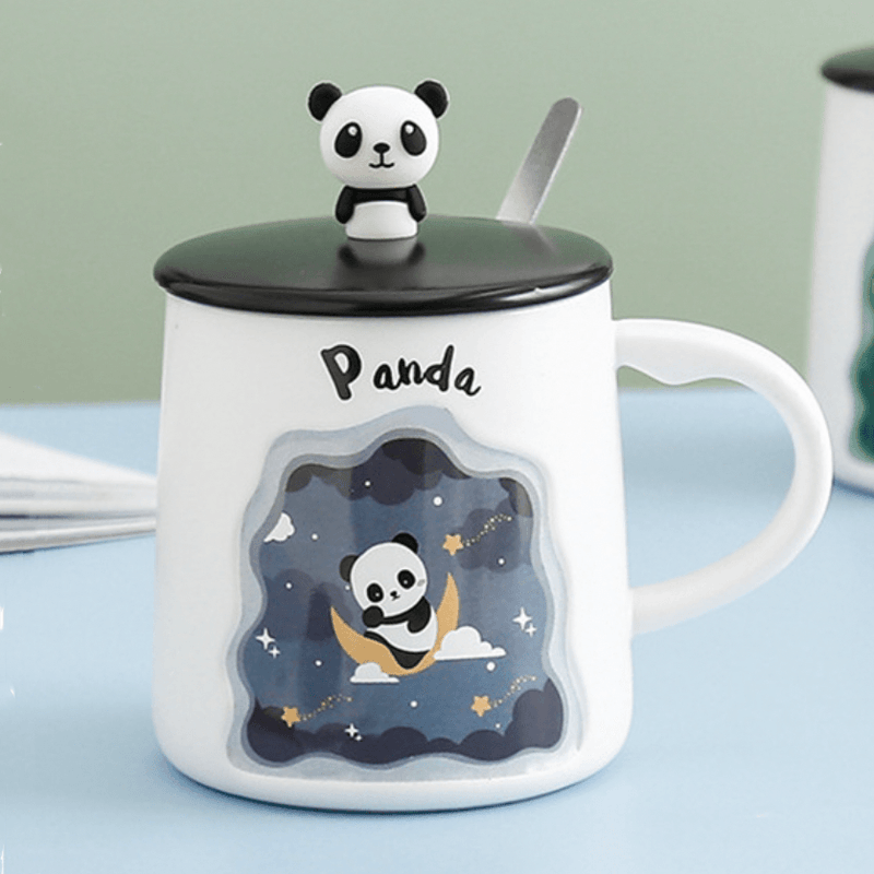 3D Panda Mug- Mug for coffee, tea mug, cappuccino mug | Cups and Mugs for Coffee Table & Home Decor