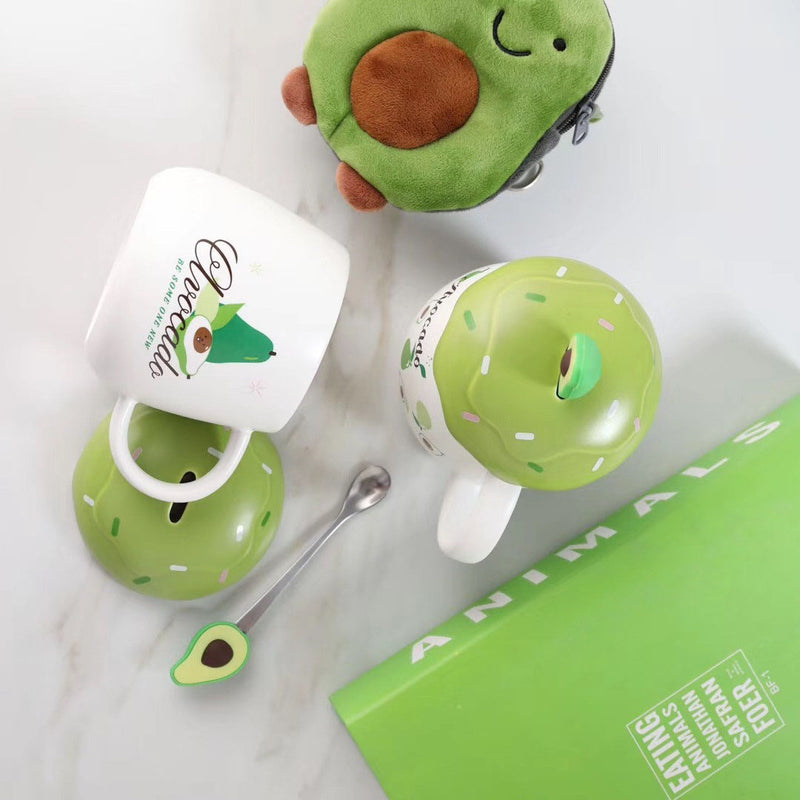Avocado Cup- Mug for coffee, tea mug, cappuccino mug | Cups and Mugs for Coffee Table & Home Decor