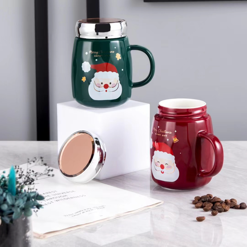 Santa Mug- Mug for coffee, tea mug, cappuccino mug | Cups and Mugs for Coffee Table & Home Decor