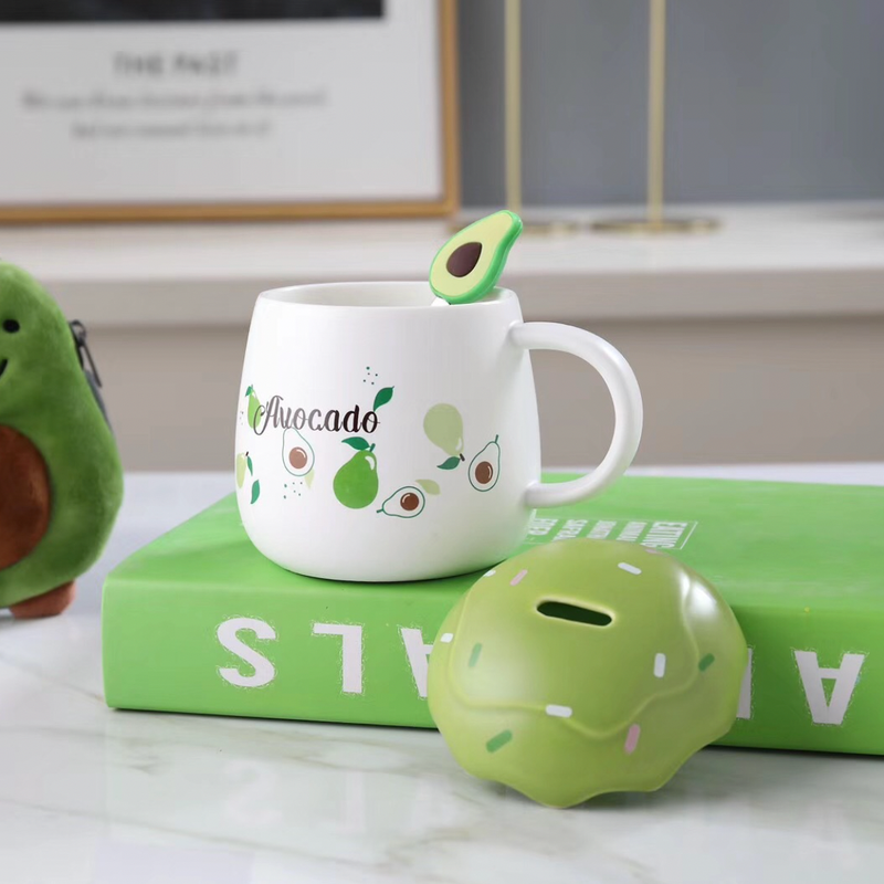 Avocado Cup- Mug for coffee, tea mug, cappuccino mug | Cups and Mugs for Coffee Table & Home Decor