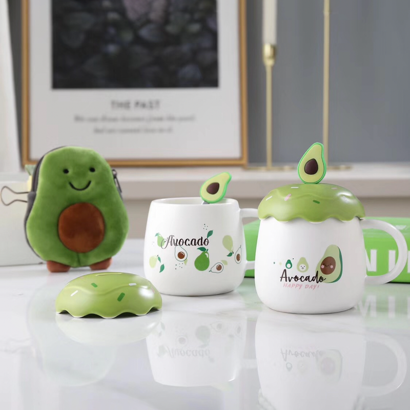 Avocado Cup- Mug for coffee, tea mug, cappuccino mug | Cups and Mugs for Coffee Table & Home Decor