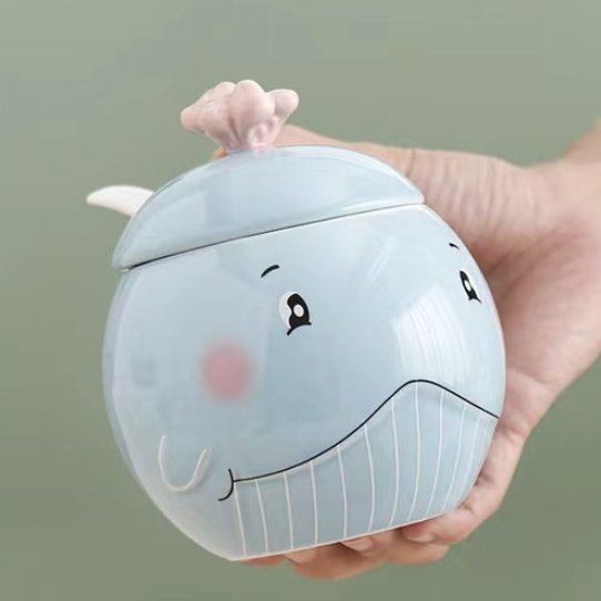 Whale Ceramic Mug- Mug for coffee, tea mug, cappuccino mug | Cups and Mugs for Coffee Table & Home Decor