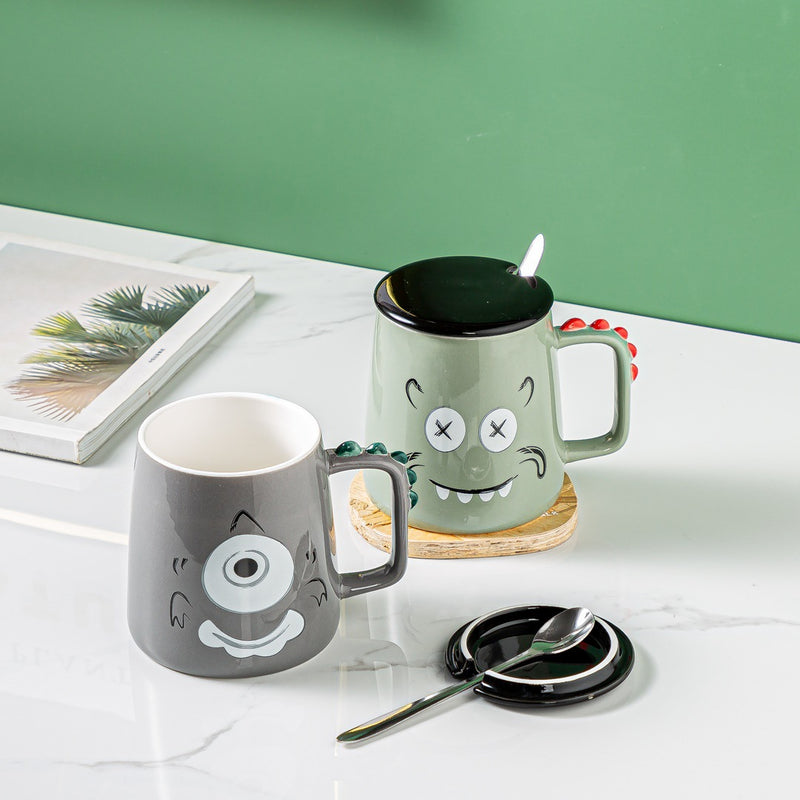 Funky Faces Mug- Mug for coffee, tea mug, cappuccino mug | Cups and Mugs for Coffee Table & Home Decor