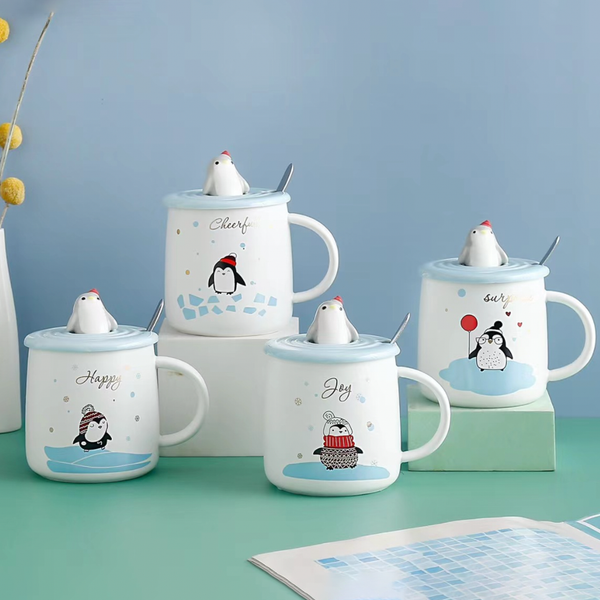 Penguin Cup- Mug for coffee, tea mug, cappuccino mug | Cups and Mugs for Coffee Table & Home Decor
