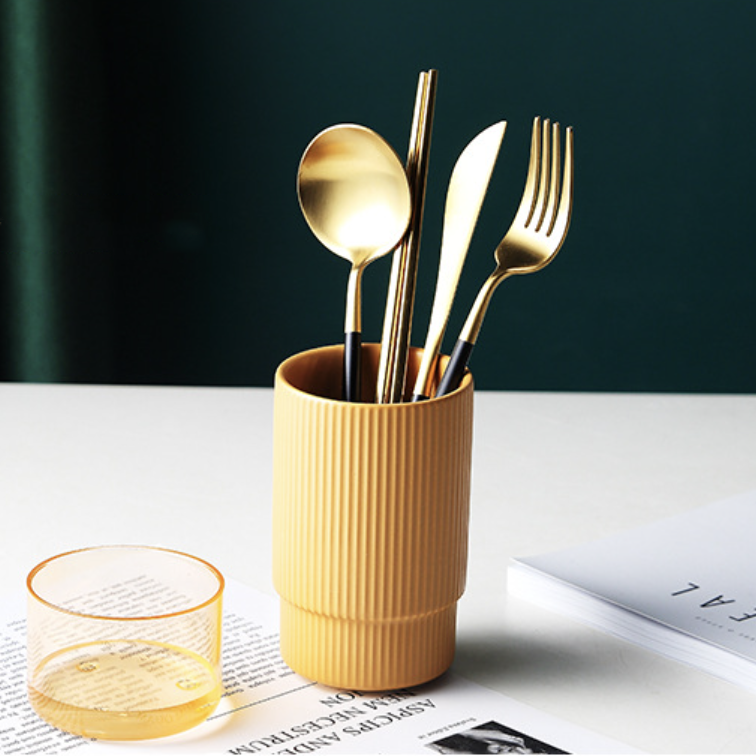 Ribbed Chopstick Stand - Kitchen Tool