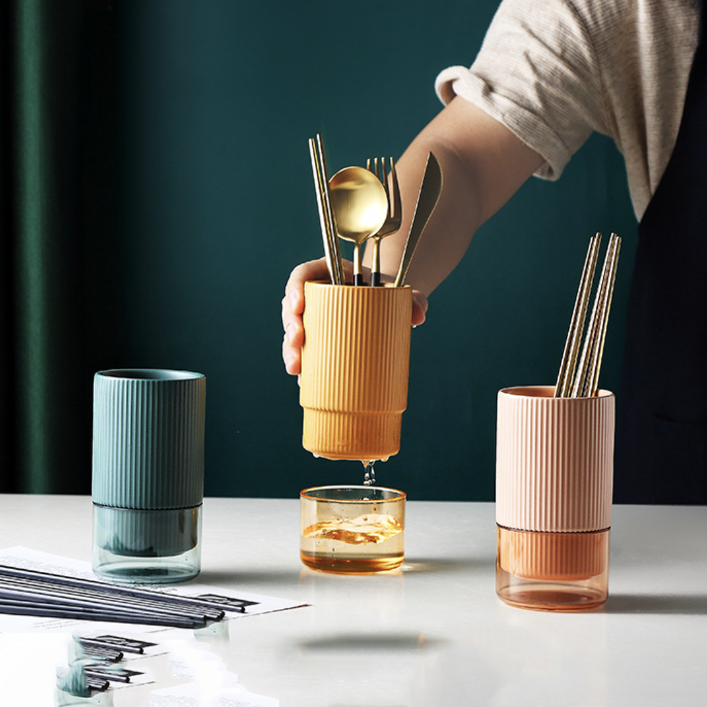 Ribbed Chopstick Stand