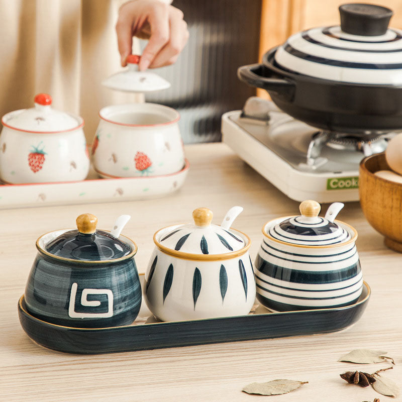 Nitori Seasoning Jar Set of 3 - Jar