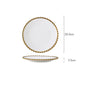 Elysian Scallop Snack Plate - Serving plate, snack plate, dessert plate | Plates for dining & home decor