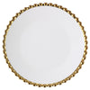 Elysian Scallop Snack Plate - Serving plate, snack plate, dessert plate | Plates for dining & home decor