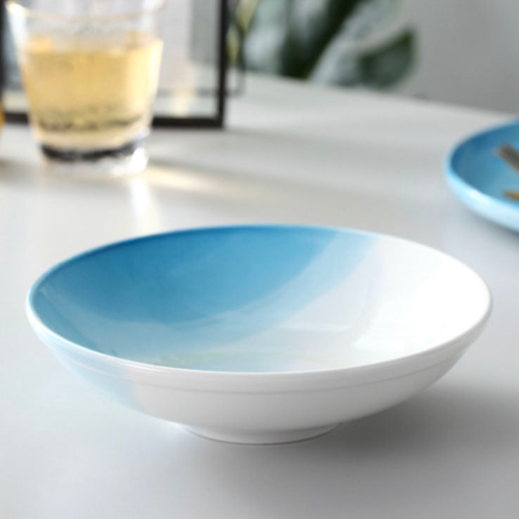 Ombre Fruit Bowl 400 ml - Bowl,ceramic bowl, snack bowls, curry bowl, popcorn bowls | Bowls for dining table & home decor