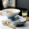 Ombre Breakfast Bowl 600 ml - Bowl, ceramic bowl, serving bowls, noodle bowl, salad bowls, bowl for snacks, large serving bowl | Bowls for dining table & home decor
